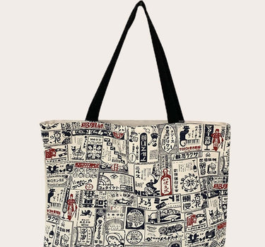 Kanji tote bag