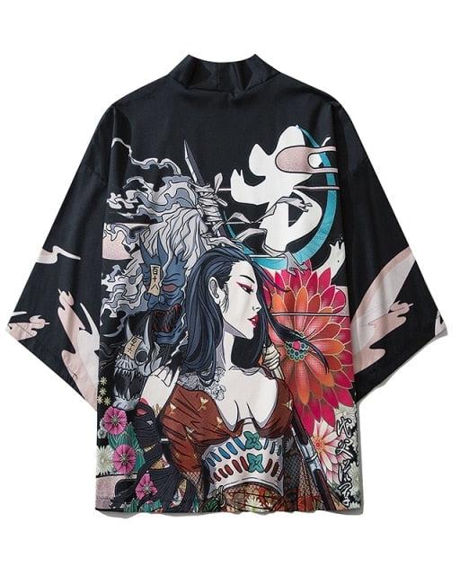 GEISHA JAPAN STYLE - KIMONO Neko-San Geisha Yuri XXL 