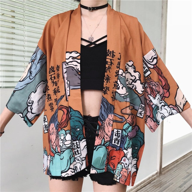 Lotus Kimono