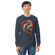 KITSUNE ONI JAPAN STYLE PULLOVER Neko-San French Navy S 