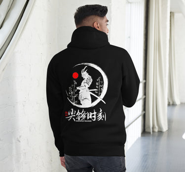 White Samurai 白侍 organic hoodie